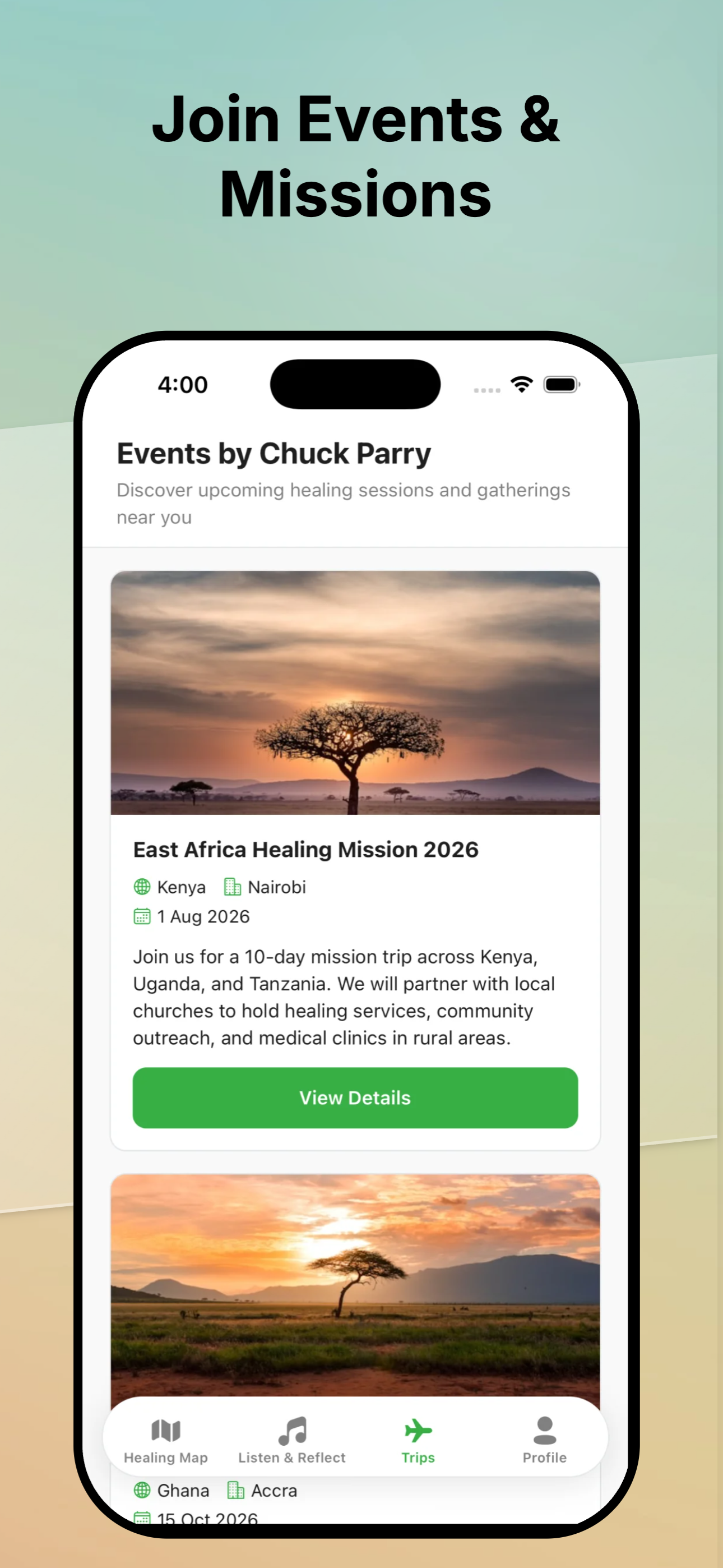 God Encounters mobile screen 6